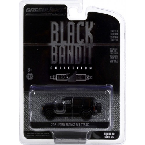 Greenlight Black Bandit Series 25 - 2021 Ford Bronco Wildtrak