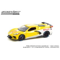 Greenlight Running on Empty Series 13 - 2021 Chevrolet Corvette C8 Stingray Coupe Shell Oil