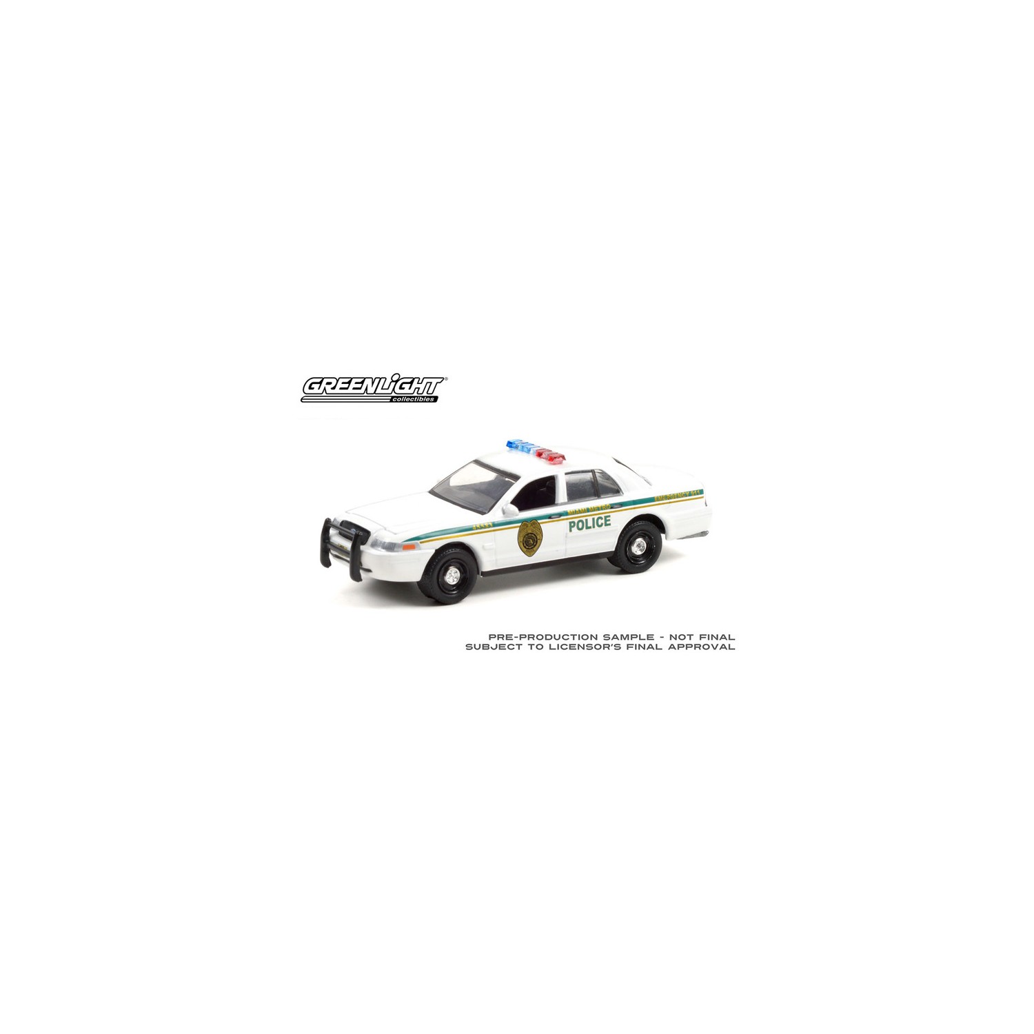 Greenlight Hollywood Series 32 - 2001 Ford Crown Victoria Police Car