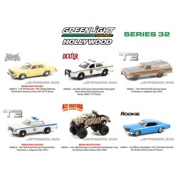 Greenlight Hollywood Series 32 - Six Car Set