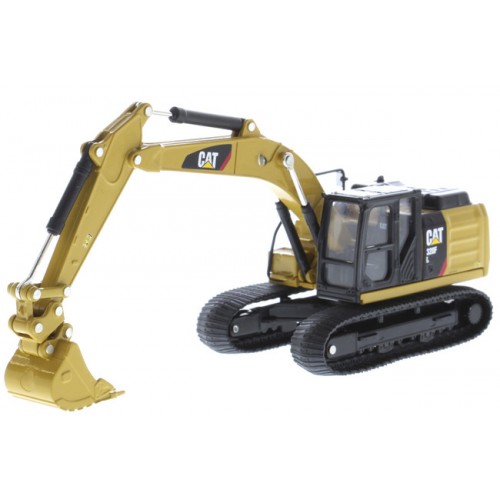 Diecast Masters CAT 320F L Hydraulic Excavator with Work Tools