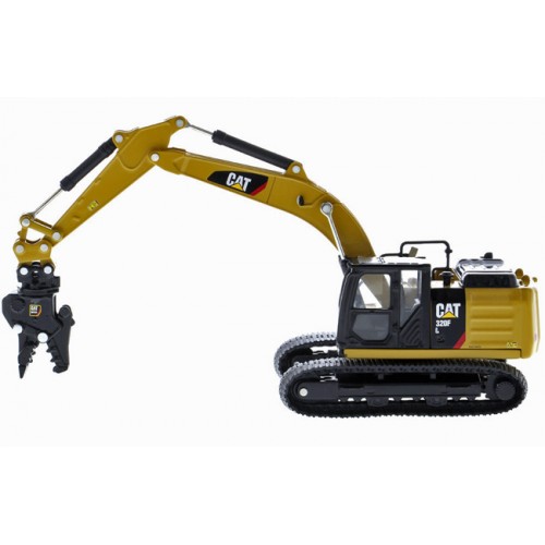 Diecast Masters CAT 320F L Hydraulic Excavator with Work Tools