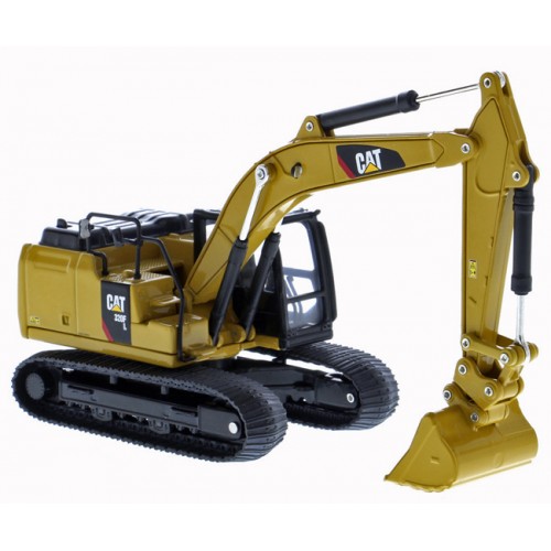 Diecast Masters CAT 320F L Hydraulic Excavator with Work Tools