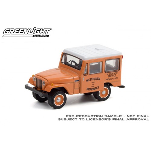 Greenlight Blue Collar Series 9 - 1974 Jeep DJ-5 Delivery Vehicle