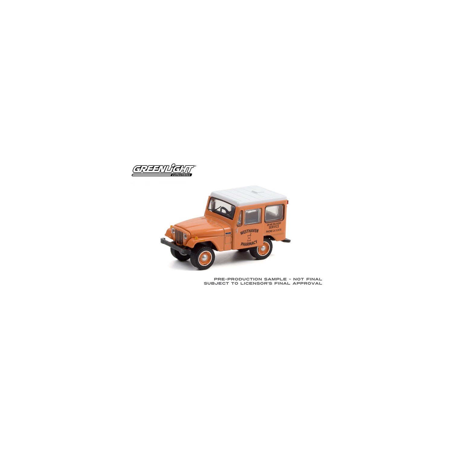 Greenlight Blue Collar Series 9 - 1974 Jeep DJ-5 Delivery Vehicle