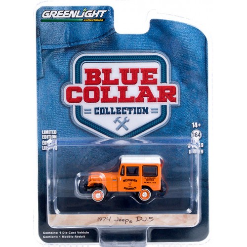 Greenlight Blue Collar Series 9 - 1974 Jeep DJ-5 Delivery Vehicle
