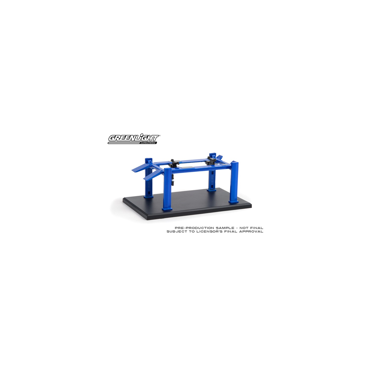 Greenlight Auto Body Shop Four Post Lifts Series 1 - Blue