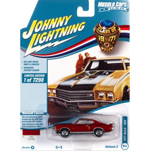 Johnny Lightning 2021 Muscle Cars USA Release 2A - 1971 Buick GSX