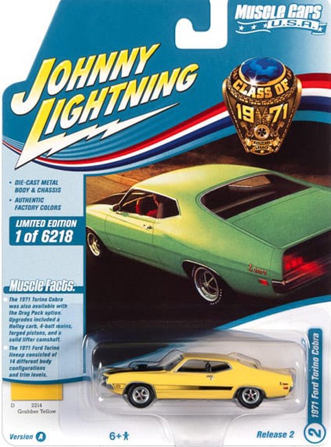 Johnny Lightning Muscle Cars USA - 1971 Ford Torino Cobra
