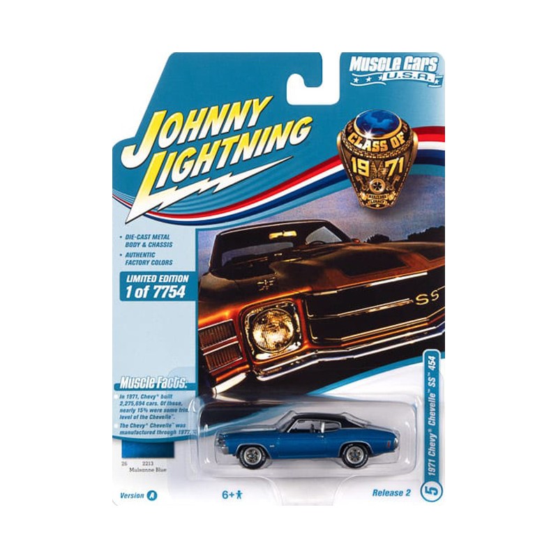 Johnny Lightning Muscle Cars USA - 1971 Chevy Chevelle SS 454