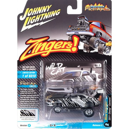 Johnny Lightning  Street Freaks 2021 Release 2B - 2011 Chevy Camaro Zinger