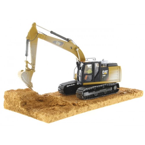 Diecast Masters CAT 320F Weathered Excavator