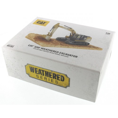 Diecast Masters CAT 320F Weathered Excavator