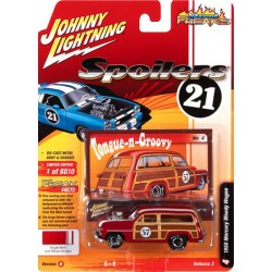 Johnny Lightning Street Freaks 2021 Release 2A - 1950 Mercury Woody Wagon