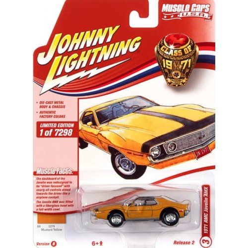 Johnny Lightning Muscle Cars USA 2021 Release 2B - 1971 AMC Javelin AMX