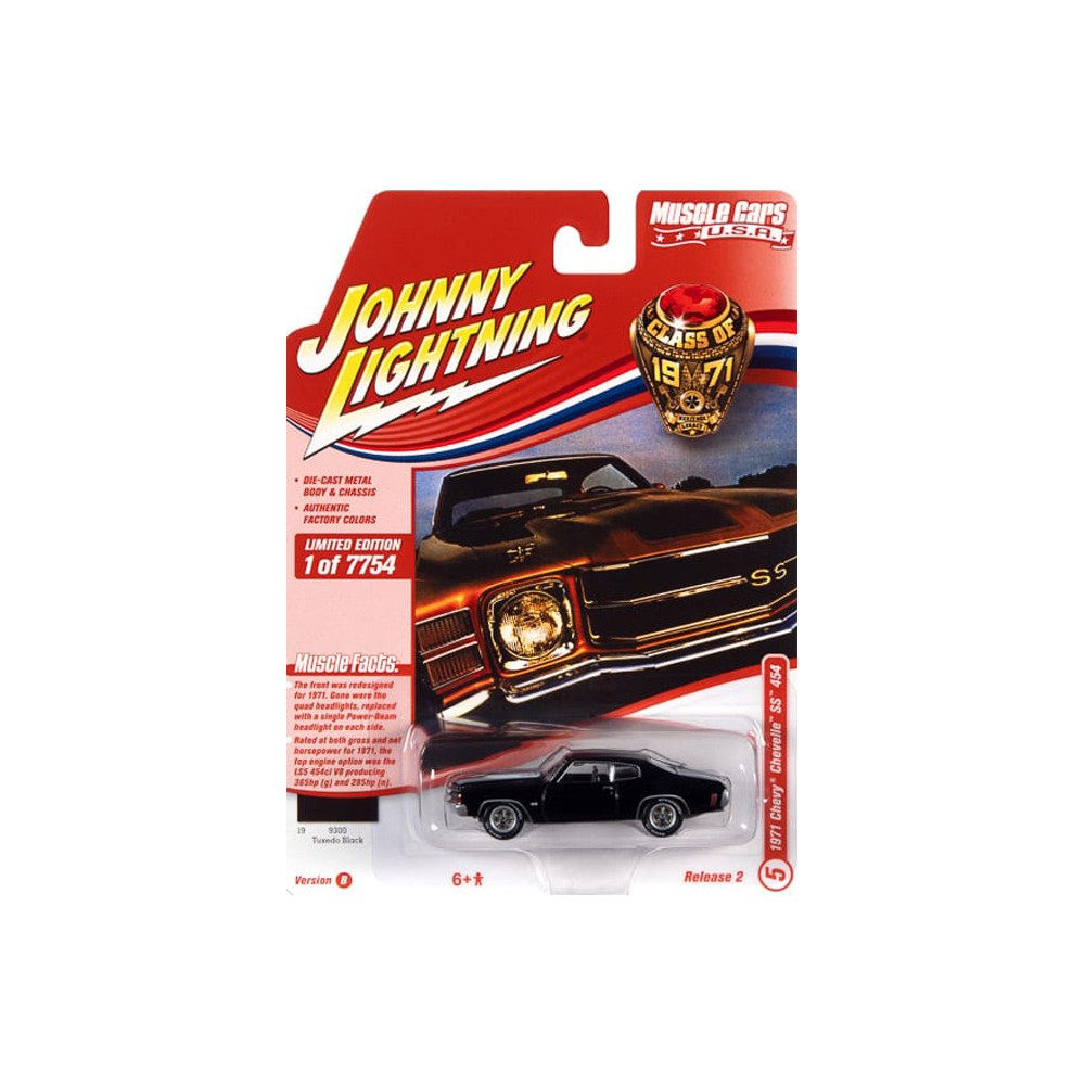 Johnny Lightning Muscle Cars USA 2021 Release 2B - 1971 Plymouth Cuda Convertible