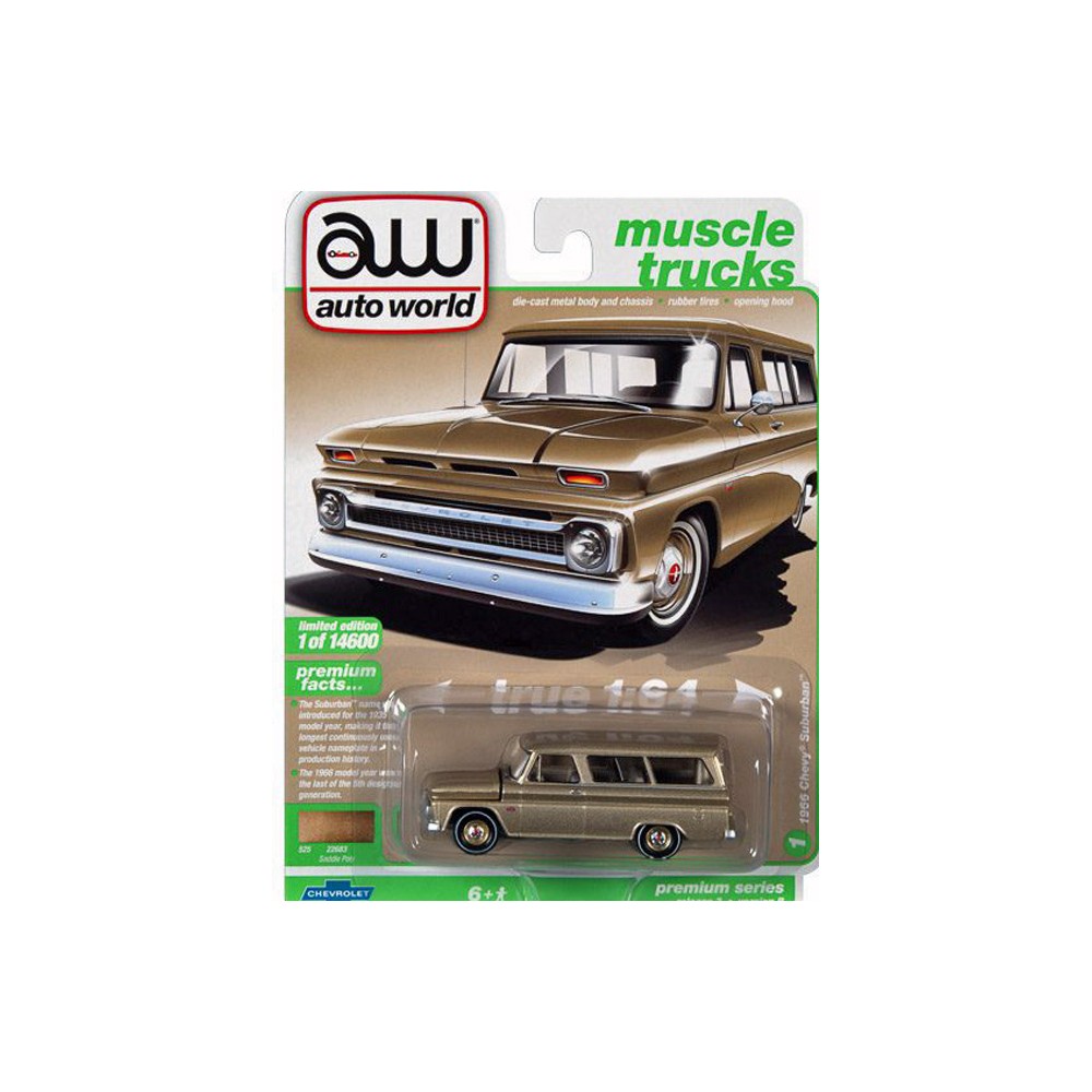 Auto World Premium 2021 Release 3B - 1966 Chevy Suburban