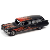 Johnny Lightning Street Freaks 2021 Release 1B - 1959 Cadillac Ambulance