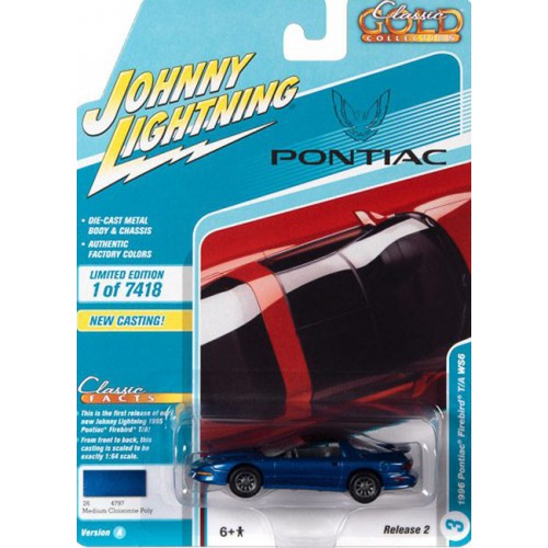 Johnny Lightning Classic Gold 2021 Release 2A - 1996 Pontiac Firebird T/A WS6