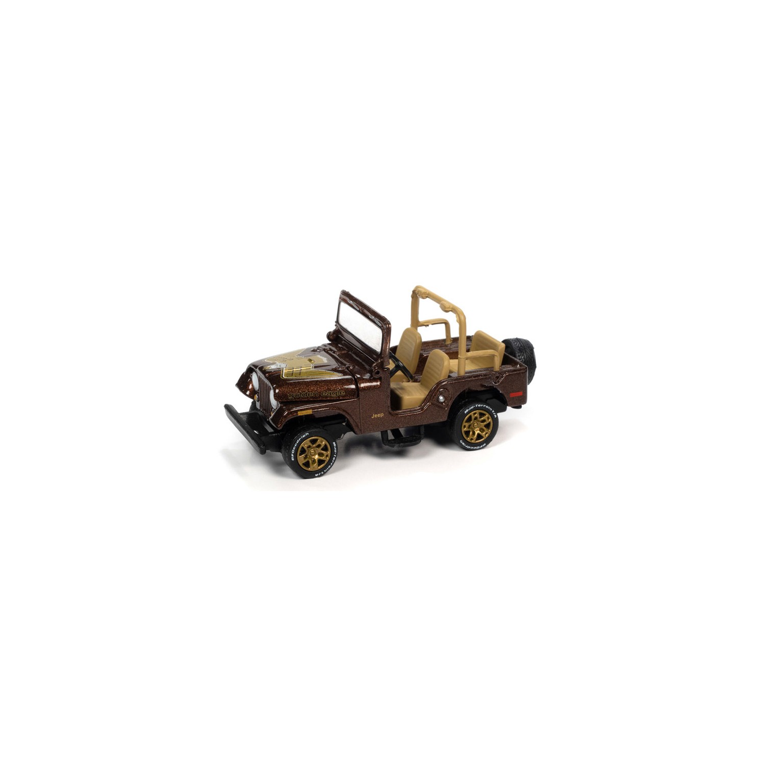 Johnny Lightning Classic Gold 2021 Release 2A - Jeep CJ-5