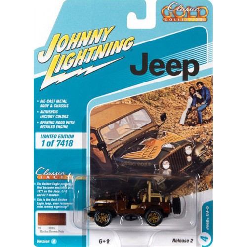 Johnny Lightning Classic Gold 2021 Release 2A - Jeep CJ-5