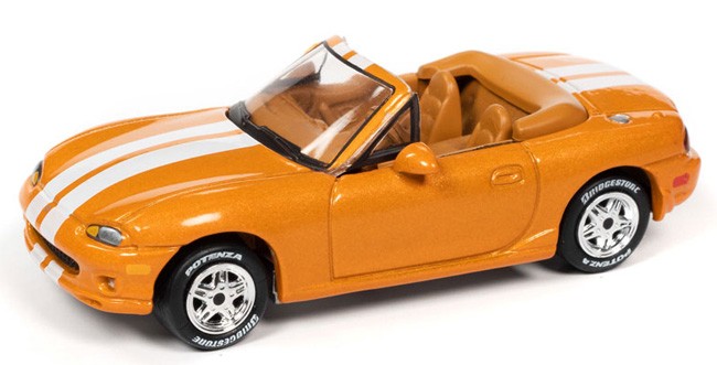 Johnny Lightning Classic Gold - 1999 Mazda MX-5 Miata