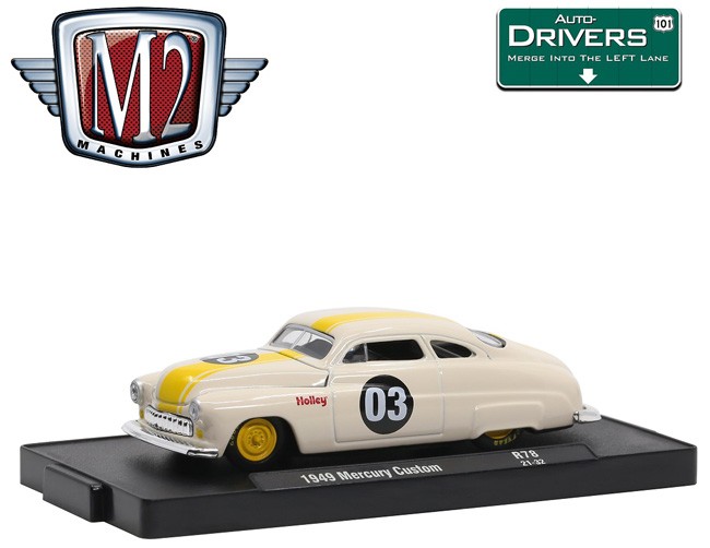 M2 Machines Drivers Release 78 - 1949 Mercury Custom