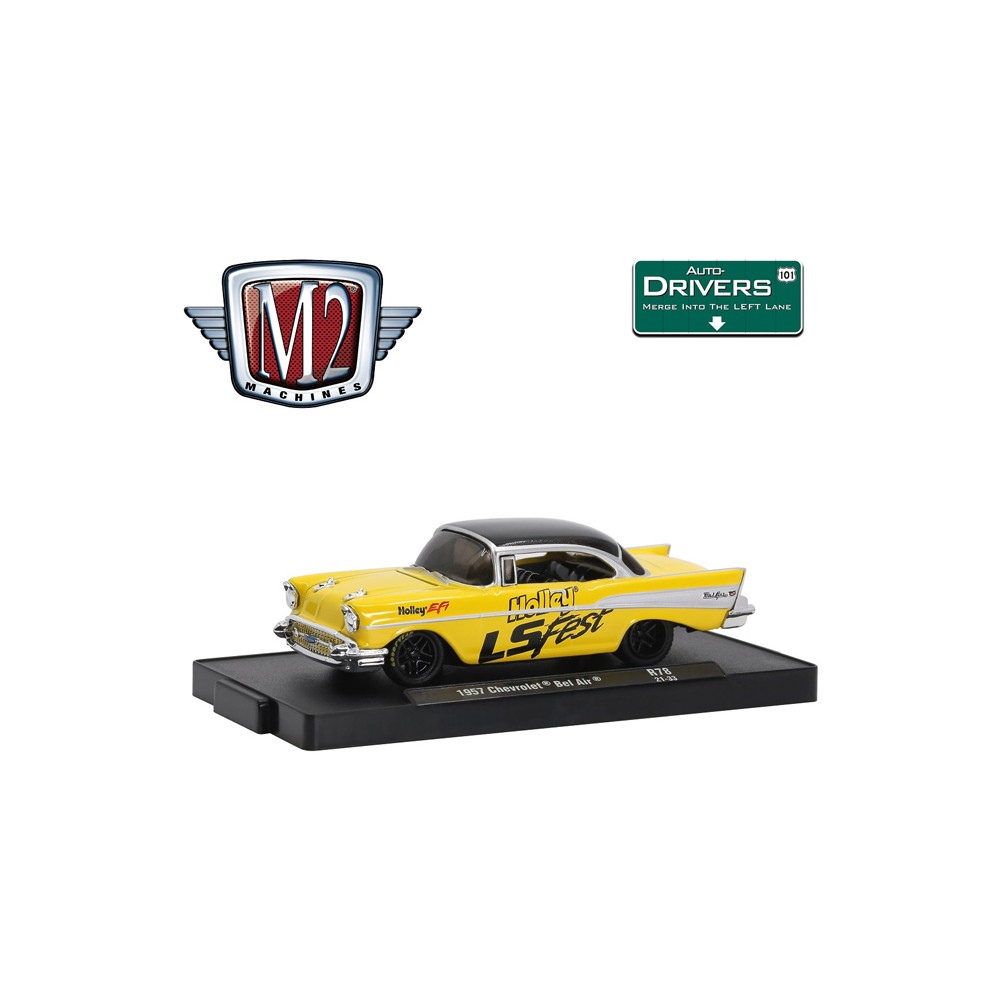 M2 Machines Drivers Release 78 - 1957 Chevrolet Bel Air