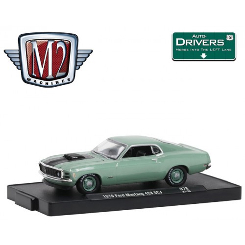 M2 Machines Drivers Release 78 - 1970 Ford Mustang 428 SCJ Cobra Jet