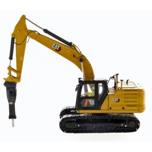 Diecast Masters CAT 323 Hydraulic Excavator with Work Tools