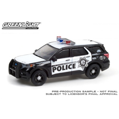 Greenlight Hot Pursuit Hobby Exclusive - 2020 Ford Police Interceptor Utility Las Vegas