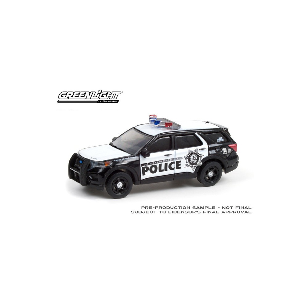 Greenlight Hot Pursuit Hobby Exclusive - 2020 Ford Police Interceptor Utility Las Vegas