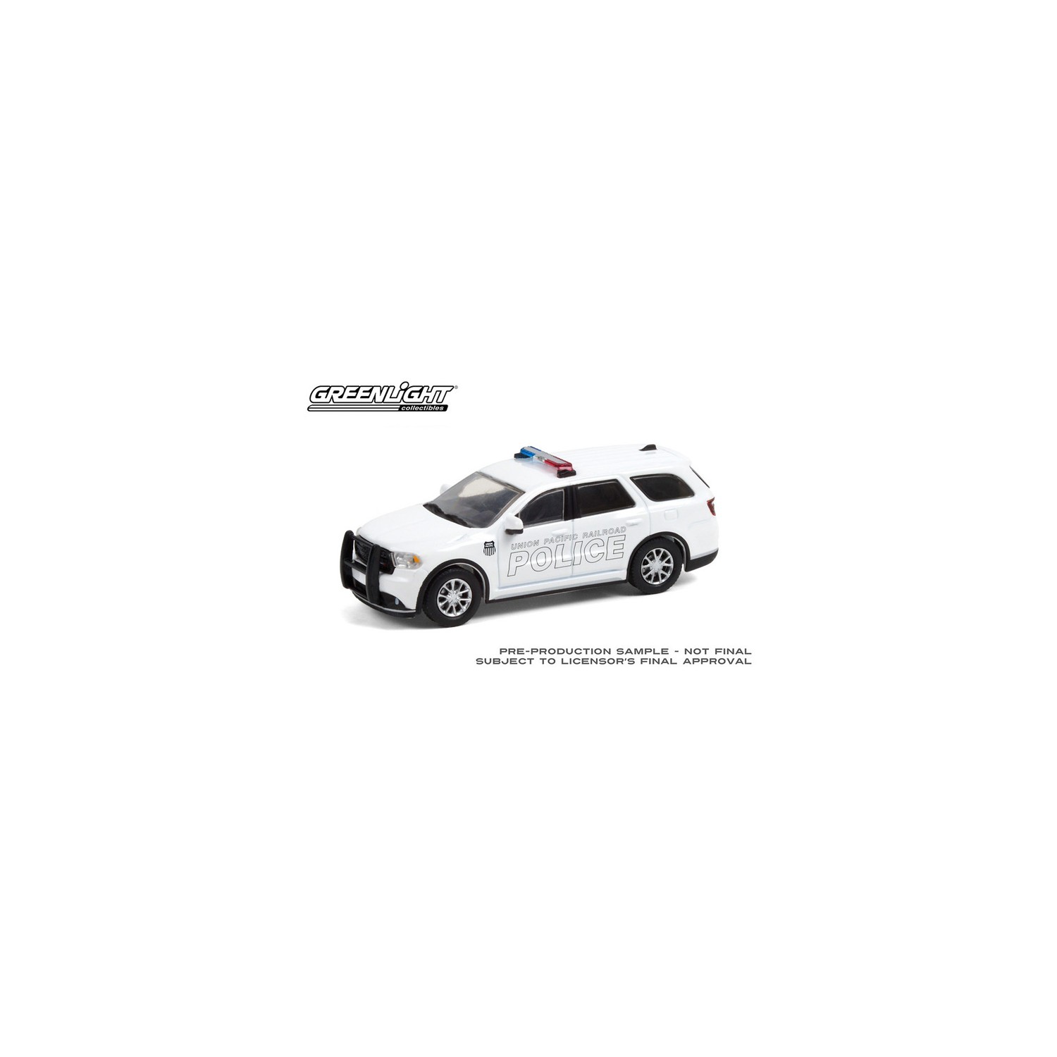 Greenlight Hobby Exclusive - 2018 Dodge Durango Union Pacific Railroad Police