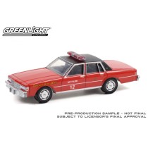 Greenlight Hobby Exclusive - 1990 Chevrolet Caprice Chicago Fire Department