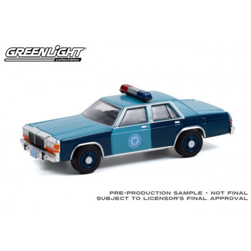 Greenlight Hobby Exclusive - 1981 Ford LTD S Massachusetts State Police
