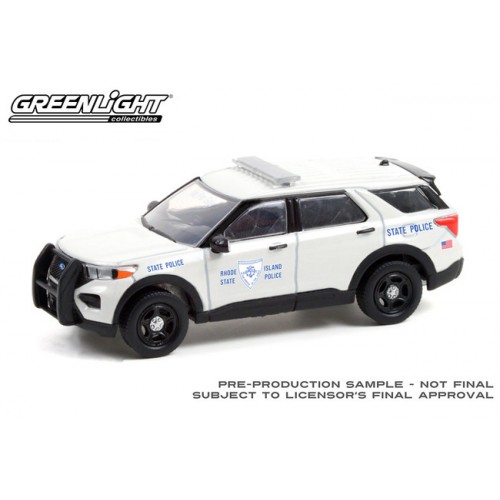 Greenlight 1:64 Ford Interceptor Utility – Polizia Fishers Indiana, Hot Pursuit