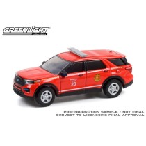Greenlight Fire and Resue Series 1 - 2020 Ford Interceptor Utility Chicago Fire Department