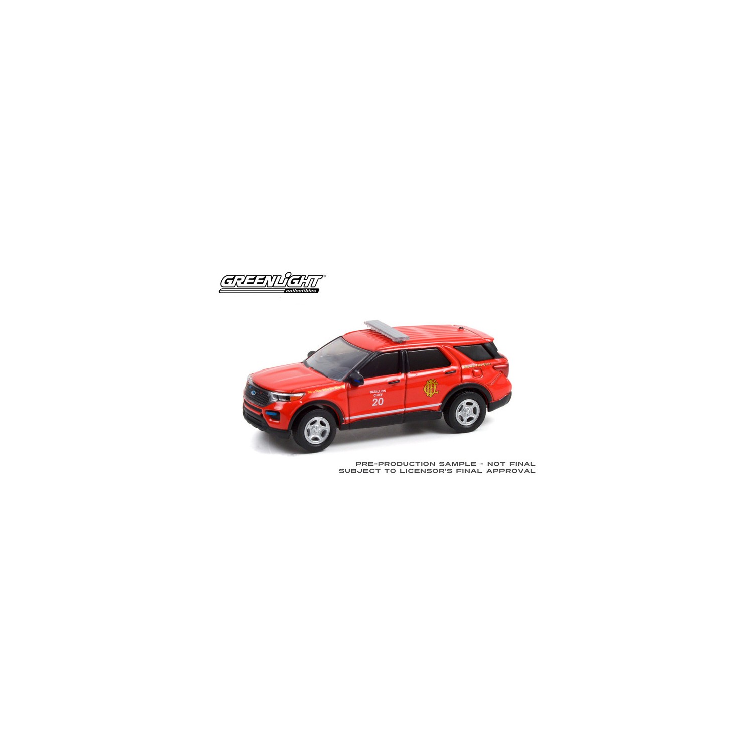 Greenlight Fire and Resue Series 1 - 2020 Ford Interceptor Utility Chicago Fire Department