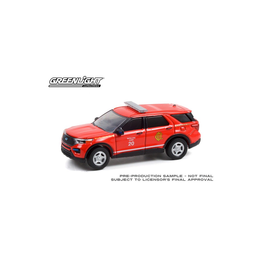 Greenlight Fire and Resue Series 1 - 2020 Ford Interceptor Utility Chicago Fire Department