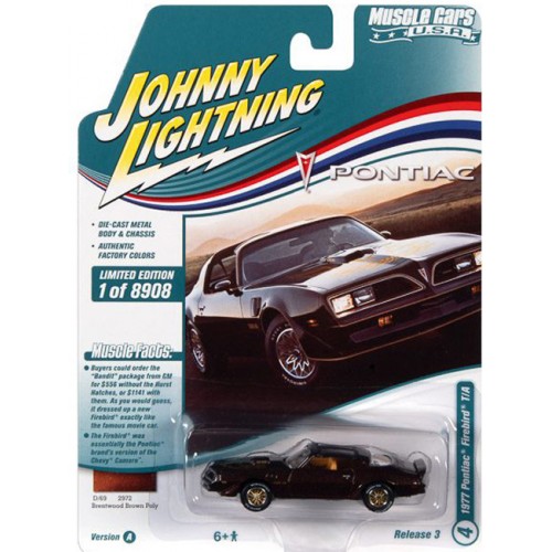 Johnny Lightning Muscle Cars USA 2021 Release 3A - 1977 Pontiac Firebird Trans AM