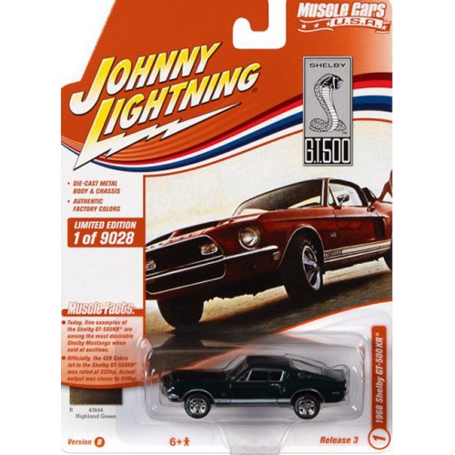 Johnny Lightning Muscle Cars USA 2021 Release 3B - 1968 Shelby GT500KR