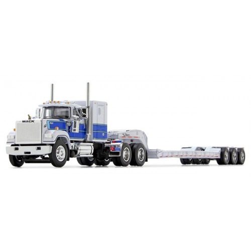 DCP by First Gear - Mack Super-Liner with Talbert Lowboy Trailer