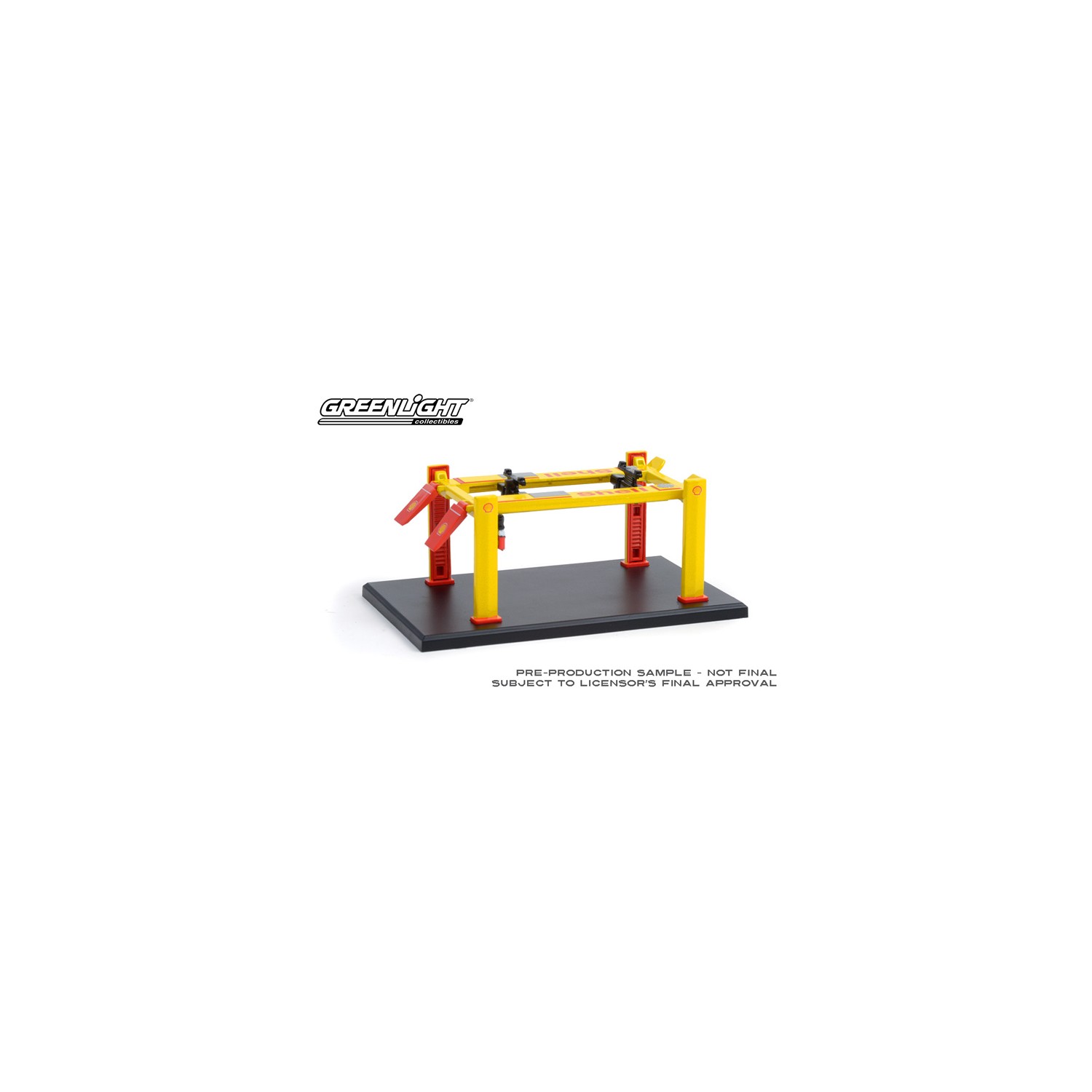 Greenlight Auto Body Shop Four Post Lifts Series 1 - Shell Oil