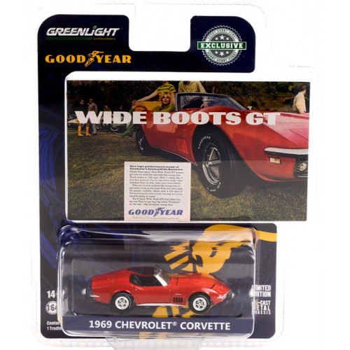 Greenlight Hobby Exclusive - 1969 Chevrolet Corvette Wide Boots