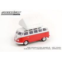 Greenlight The Great Outdoors Series 1 - 1964 Volkswagen Samba Bus with Tent