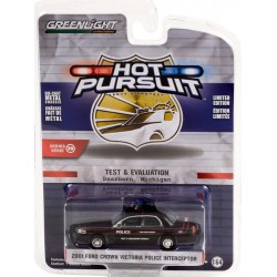 Greenlight Hot Pursuit Series 39 - 2001 Ford Crown Victoria Police Interceptor Police Prep Package - Test & Evaluation Vehicle