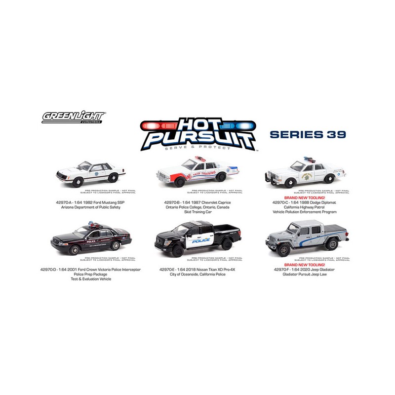 greenlight hot pursuit series 39