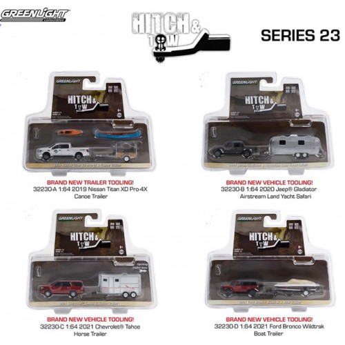 Greenlight Hitch and Tow Series 23 - SET