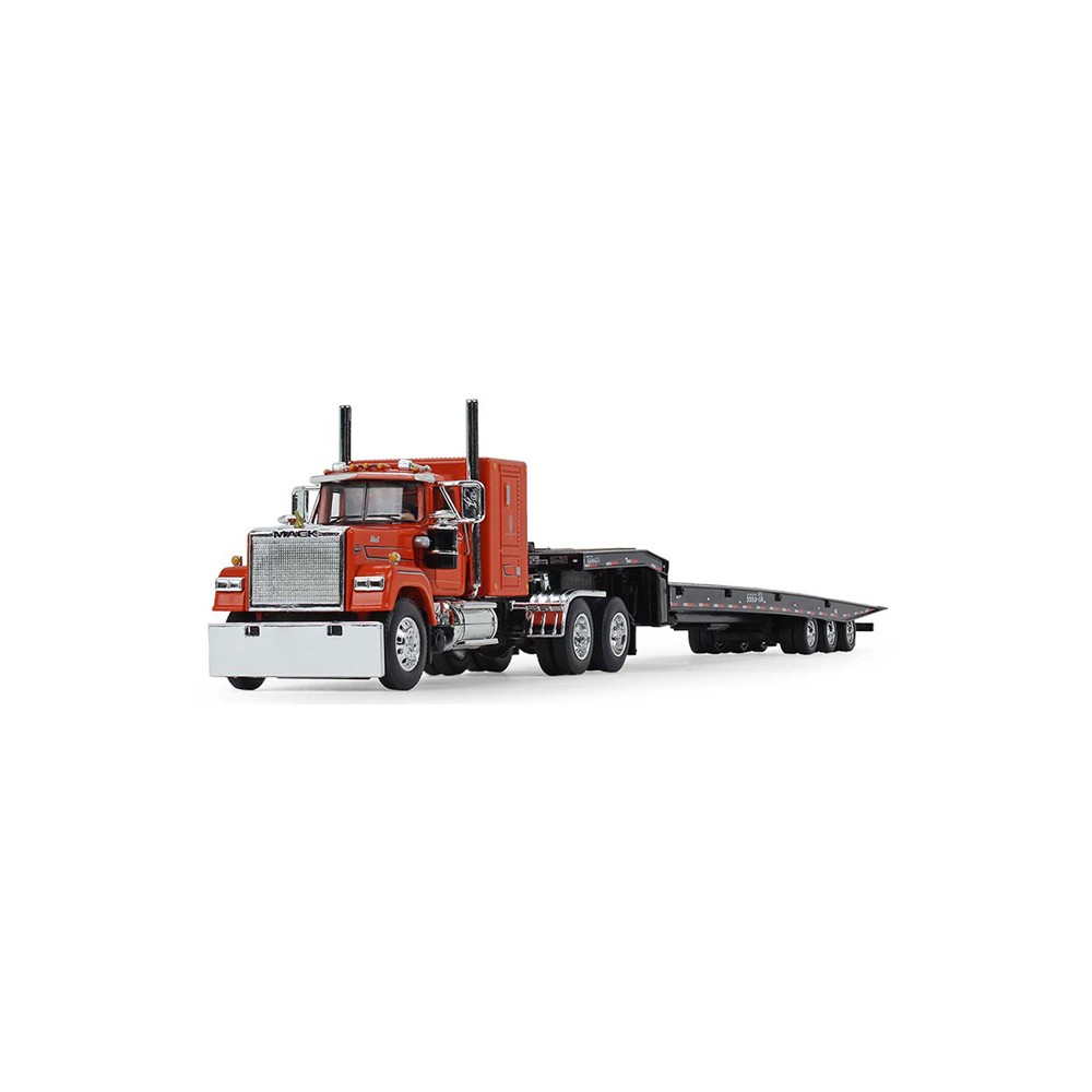 DCP by First Gear - Mack Super-Liner with Talbert 5553TA Tri-Axle Trailer