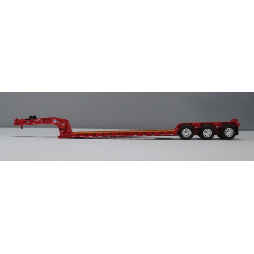 DCP by First Gear - Peterbilt 359 Day Cab Tri-Axle with Fontaine Magnitude Lowboy Trailer
